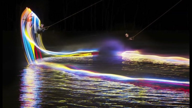 Light Painting Wake Board