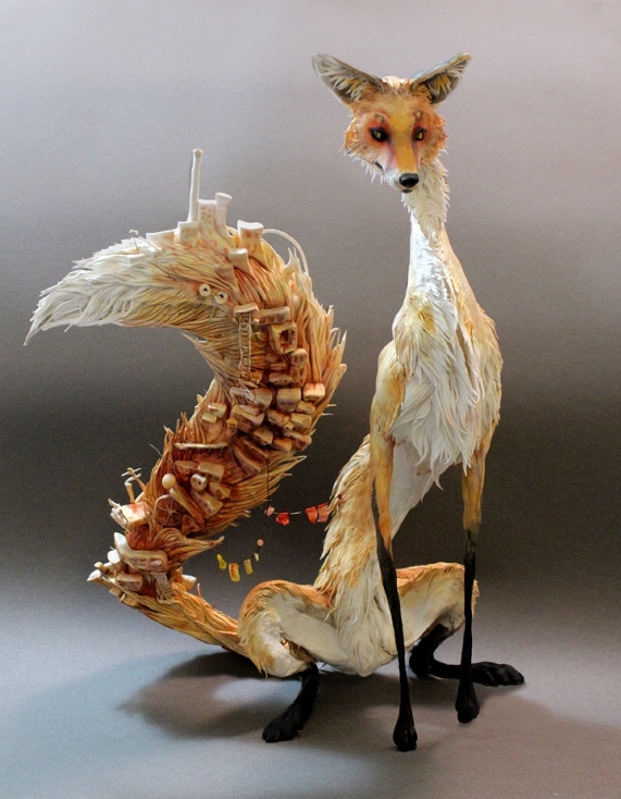 Animal sculptures by Ellen Jewett