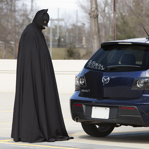 Batman Family Car Decal Set