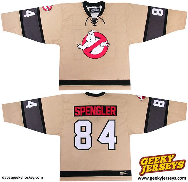 Geeky Hockey Jerseys Based on Films, TV, Comics and Video Games