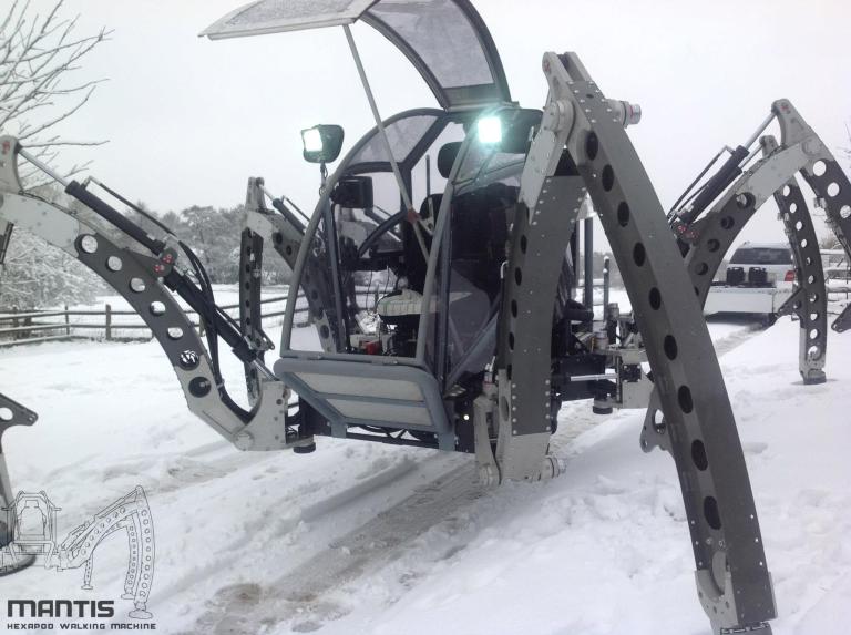 Mantis Hexapod Walking Machine