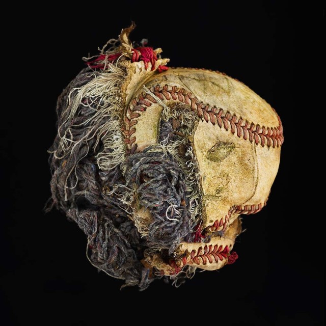 Decaying baseballs by Don Hamerman