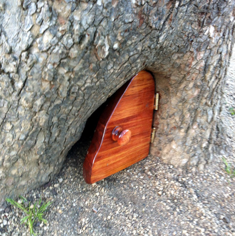 Tiny door in Golden Gate Park