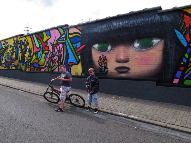 Street art by Julien Malland
