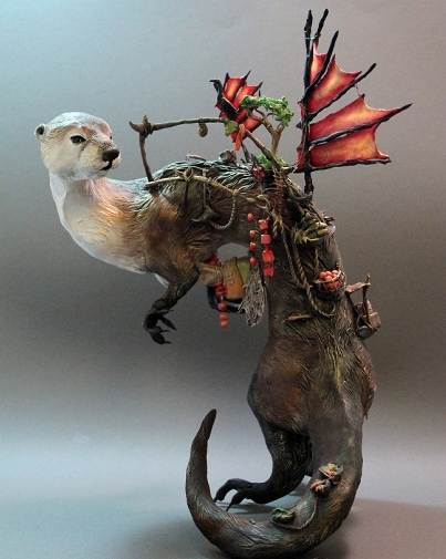 Animal sculptures by Ellen Jewett
