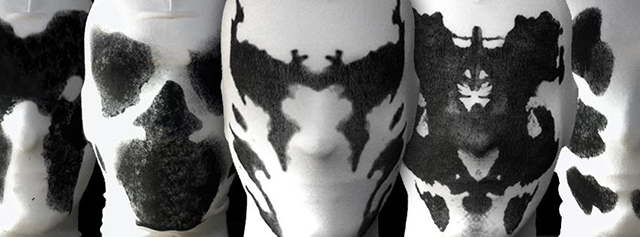 Moving Rorschach Inkblot Masks Based on Watchmen Comics and Film
