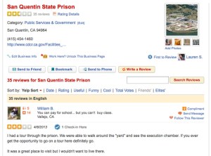 San Quentin on Yelp