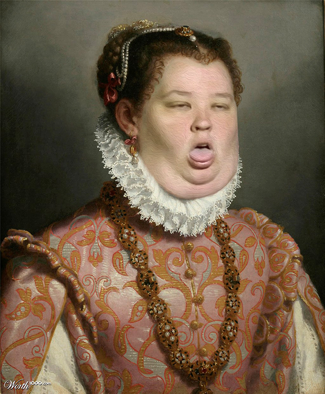 Classic Paintings Recreated Using the Faces of Modern Celebrities