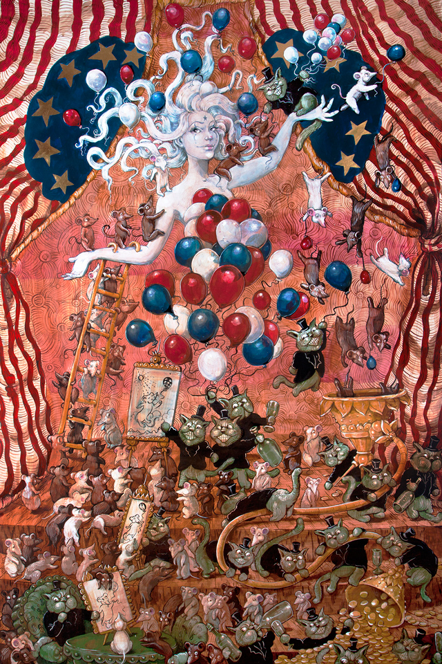 Debt and Her Debtors by Molly Crabapple