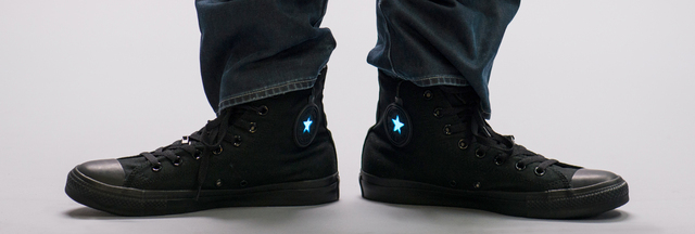 Glowing Star Chuck Taylor Sneakers