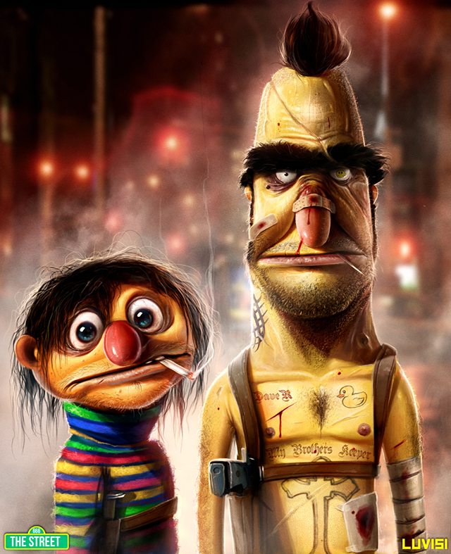 Bert and Ernie My Brothers Keeper by Dan LuVisi