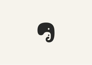 Negative space animal illustrations by George Bokhua
