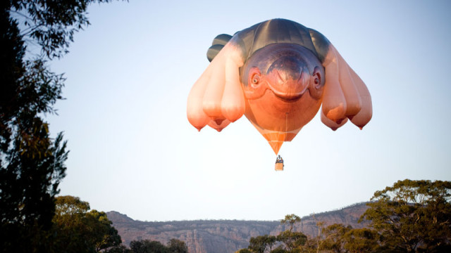 The Skywhale by Patricia Piccinini