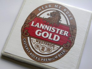 Game of Thrones Beer Coasters