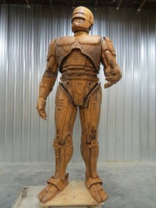 Detroit RoboCop statue