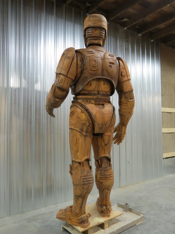 Detroit RoboCop statue