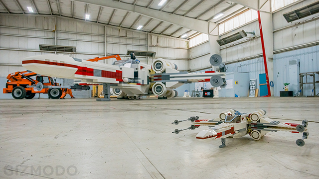 Full Scale Lego X-Wing