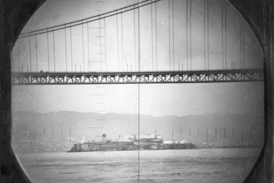 Photos of San Francisco taken by US Navy sub 1951