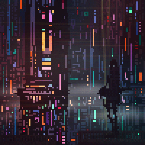 Science Fiction and Fantasy Pixel Art GIFs by Waneella