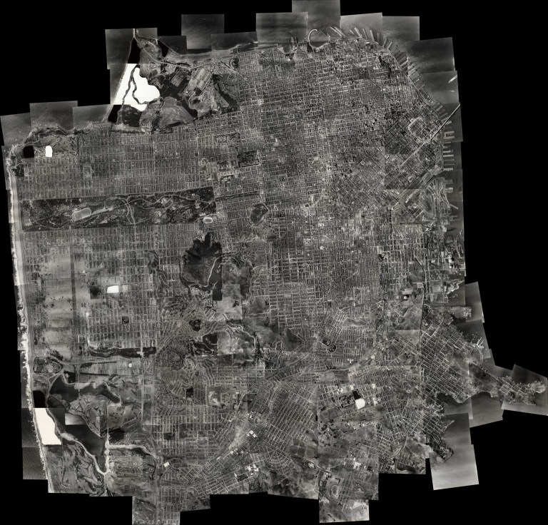 Composite map of San Francisco 1938