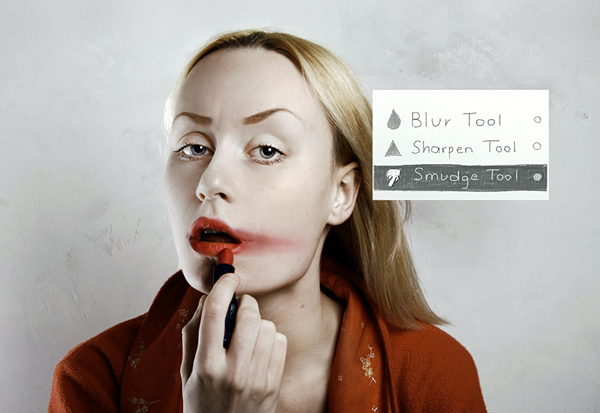 Photoshop in Real Life by Flora Borsi