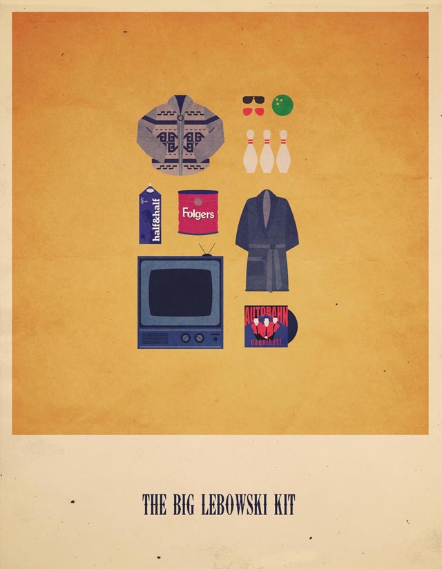 The Big Lebowski Hipster Kit