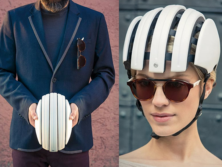Carrera Foldable Helmet A Bike Helmet With A Collapsible Frame