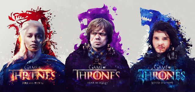 Game of Thrones Poster set