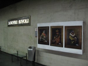 Kai Louvre installation