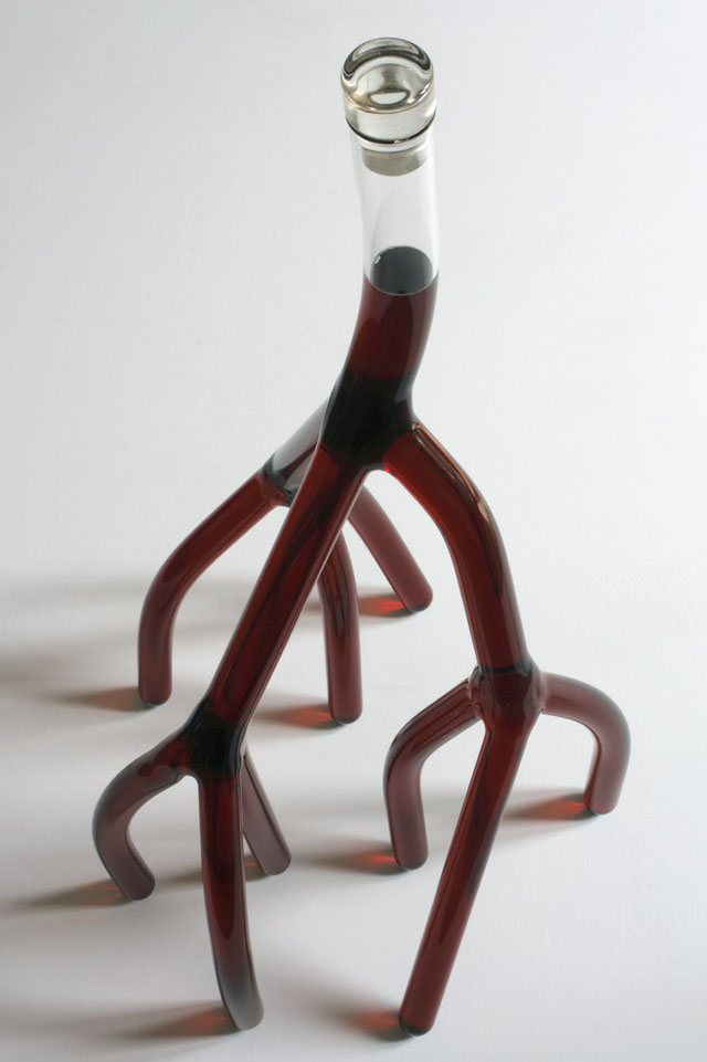 Wine decanters by Etienne Meneau