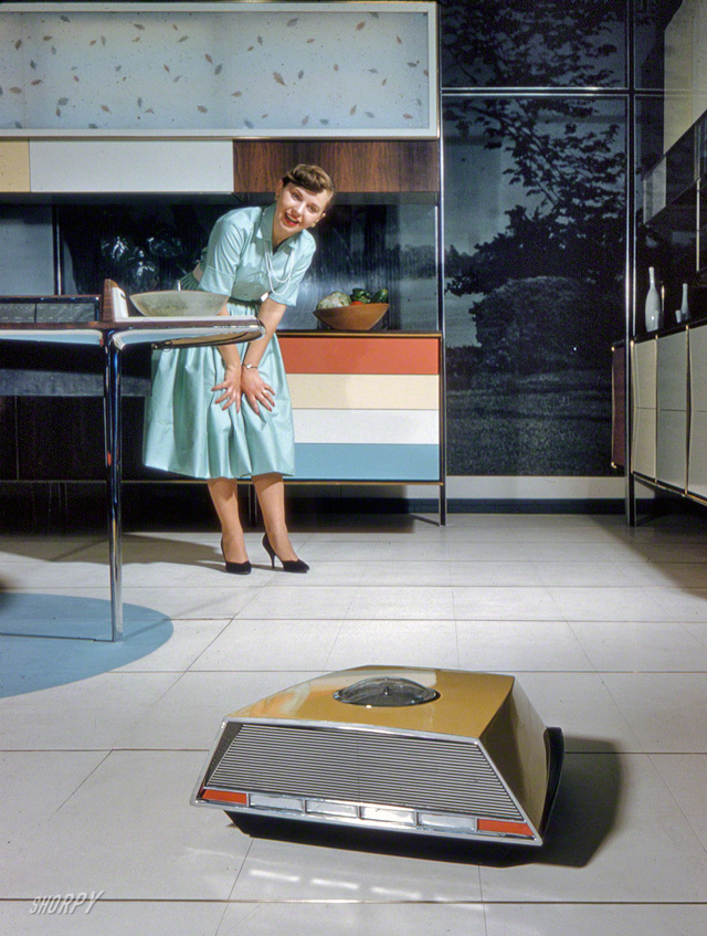 A Futuristic Robot Floor Cleaner, A Precursor to Today's ...