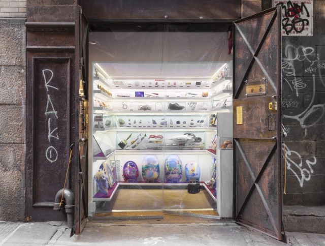 Tiny museum in Manhattan alley