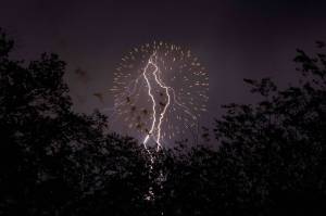 Lightning and Fireworks