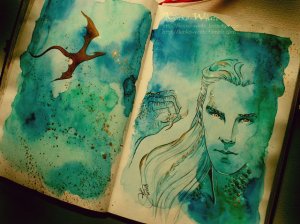 Lord of the Rings Watercolor