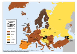 European Beer Map