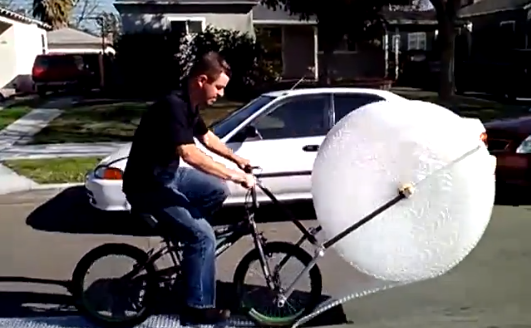 Bubble Wrap Bike