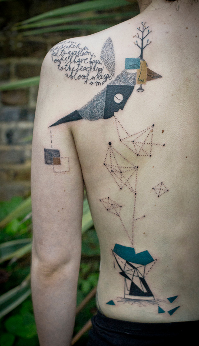 Illustration Tattoos by Expanded Eye