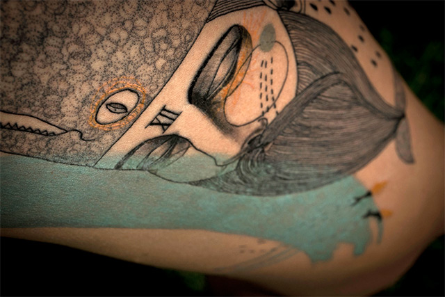 Illustration Tattoos by Expanded Eye