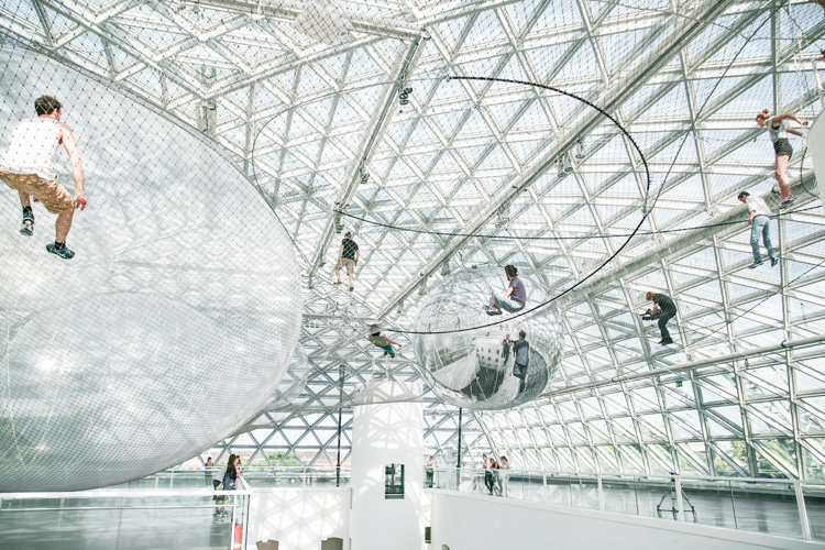 In Orbit by Tomas Saraceno