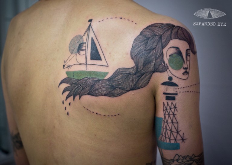 Illustration Tattoos by Expanded Eye