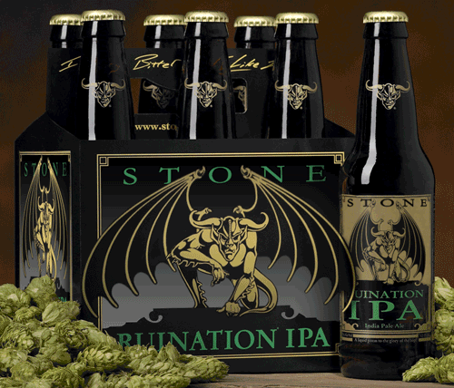 Ruination IPA by the Stone Brewing Company