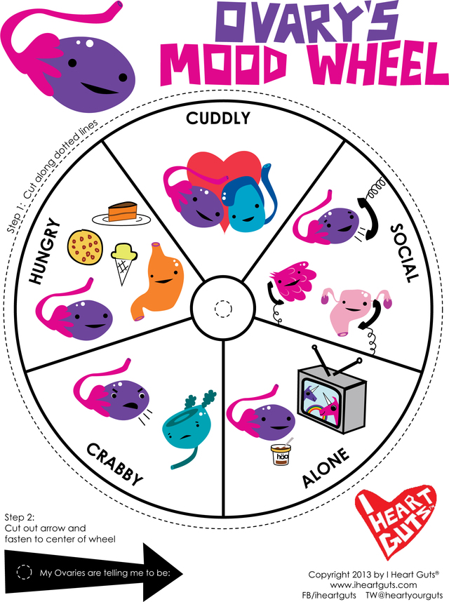 Ovary Mood Wheel