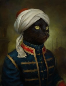 Classical cat portraits