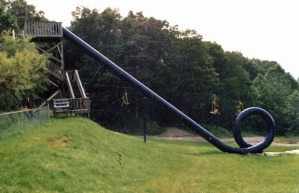 Action Park loop slide