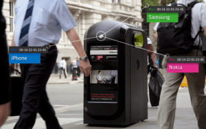 Renew London ad kiosks track pedestrians