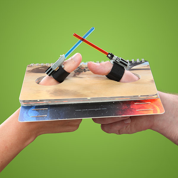 Star Wars Lightsaber Thumb Wrestling