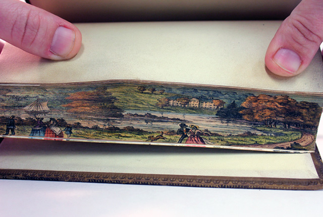 Fore-edge paintings