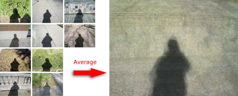 Average image tool