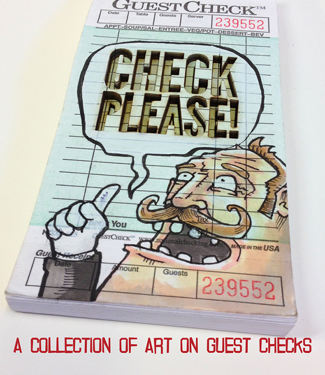 Check Please! A Collection of Art on Guest Checks