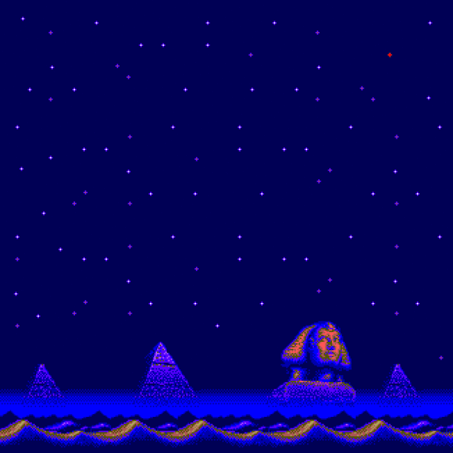 Animated GIF Pixel Art Made From Classic Video Games